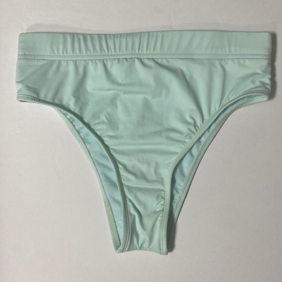 NWT The Bikini Lab Solid High Waist Bikini Bottom - Picture 3 of 5